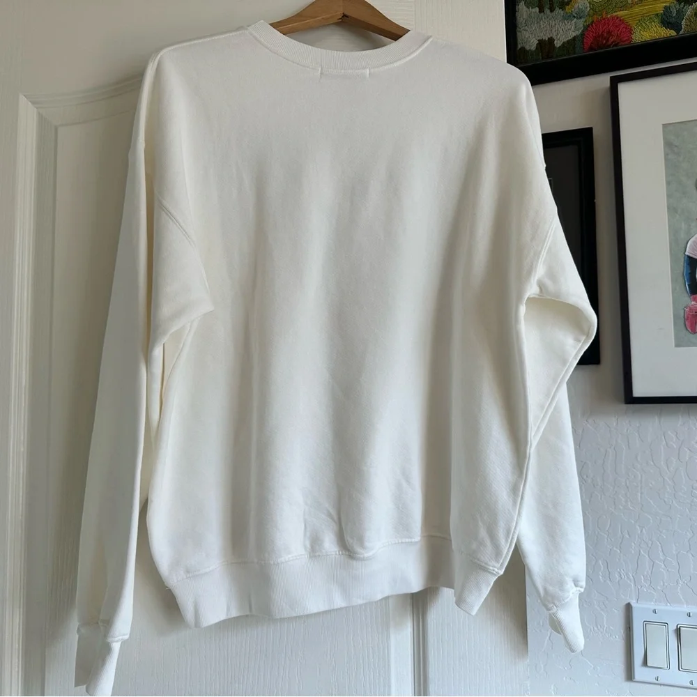 NWT Daydreamer Italia Boyfriend Sweatshirt. Size: Small. Excellent condition - Picture 10 of 16